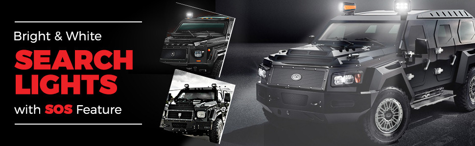 Abrams Off Road Lights : Mid-West Truck Accessories : Truck Caps, Bed  Covers, Bed Liners, Steps, Truck Accessories