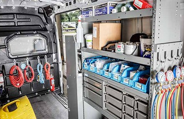 Adrian Steel Cargo Van Shelving