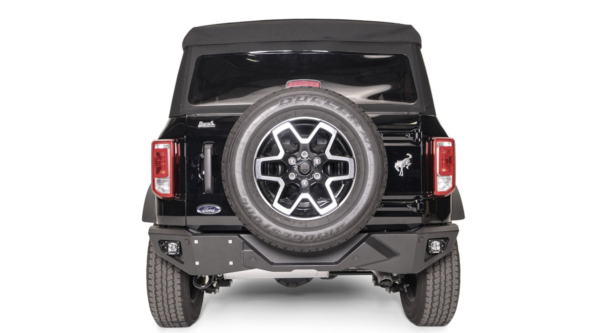 Fab Fours Ford Bronco Vengeance Rear Bumper