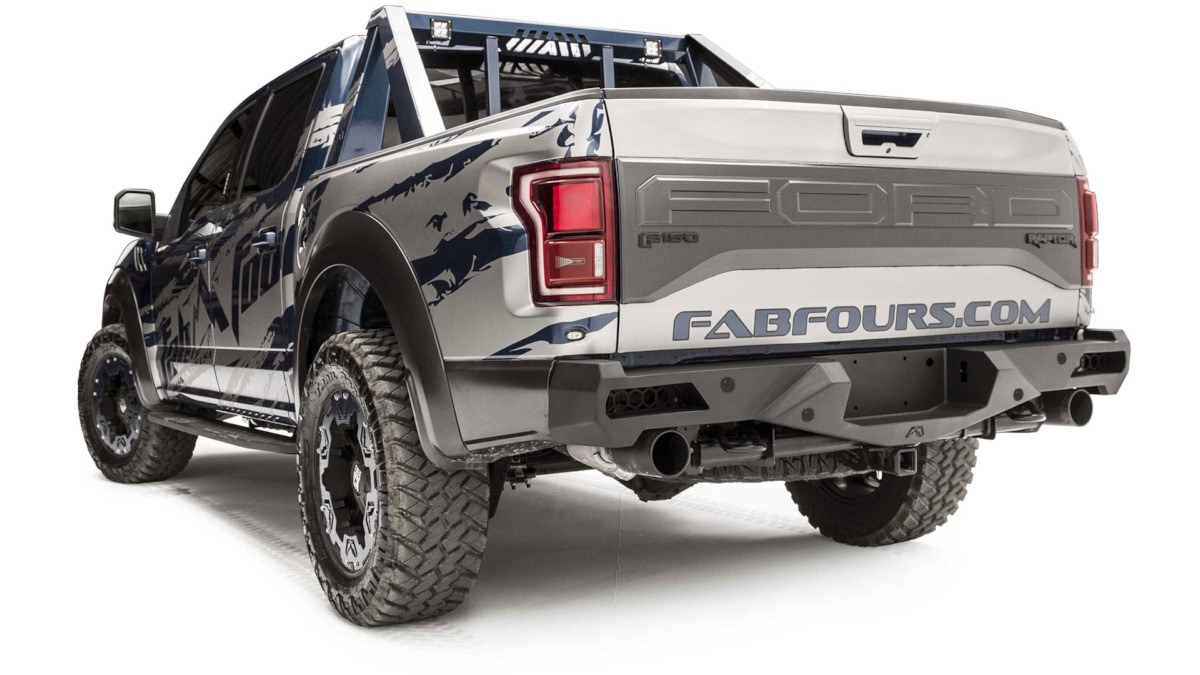 Fab Fours Ford Raptor Vengeance Rear Bumper