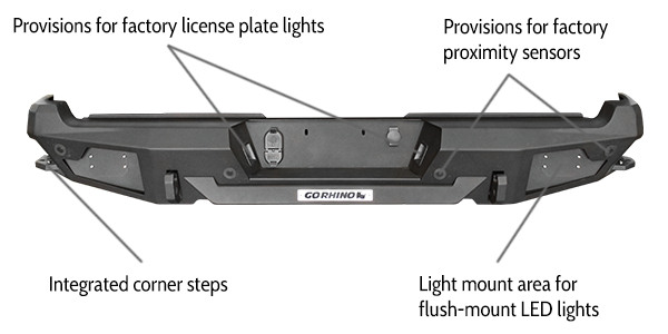 Go Rhino Replacement Bumper BR20.5