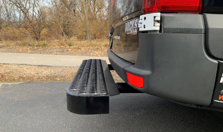 Luverne Impact™ Shock-Absorbing Rear Bumper Step