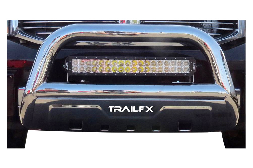 TrailFX Logo TFX Stainless LED Light Ready Bull Bar