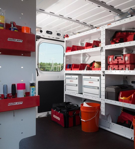 Weather Guard Van Shelving