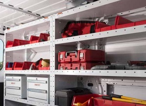 Weather Guard Van Shelving