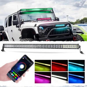 Auxbeam RGBW Color Changing LED Light Bars