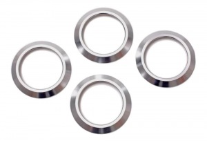 DV8 2007-2010 Jeep JK AC Vent Bezel Trim | 4 Pieces