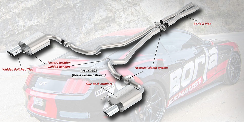 Borla Cat Back Exhaust Systems