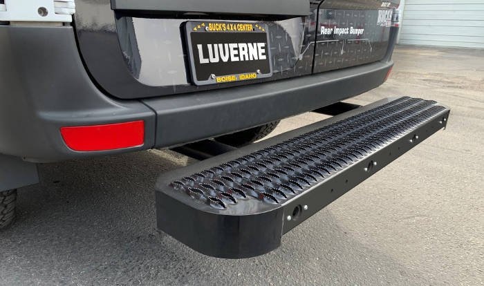 Luverne Impact Shock-Absorbing Rear Bumper Step