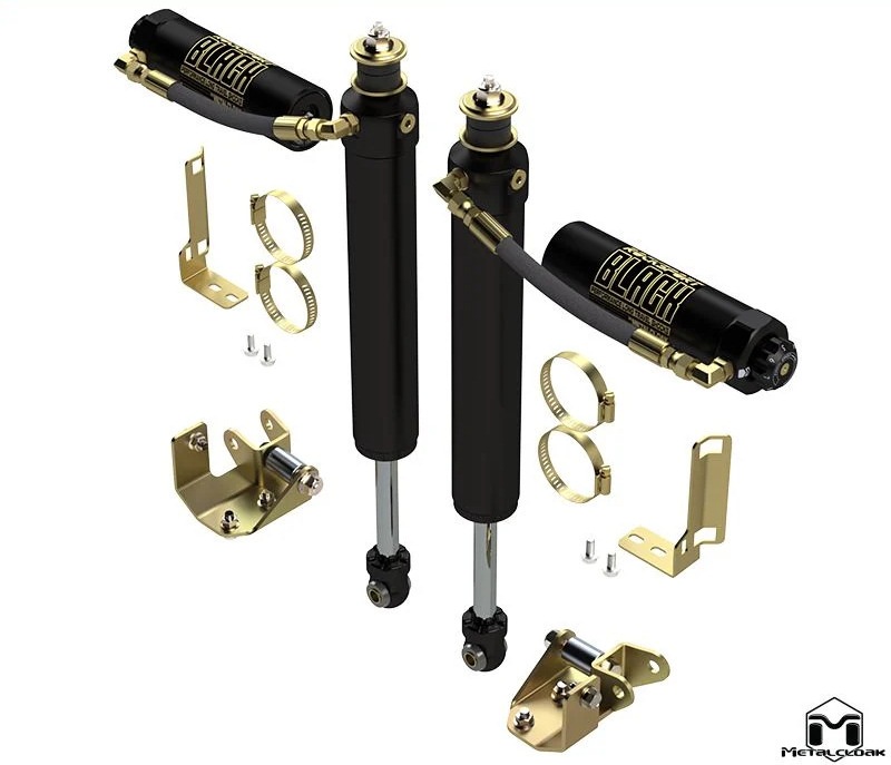 RockSport Black JK Wrangler Reservoir Long Travel Shocks