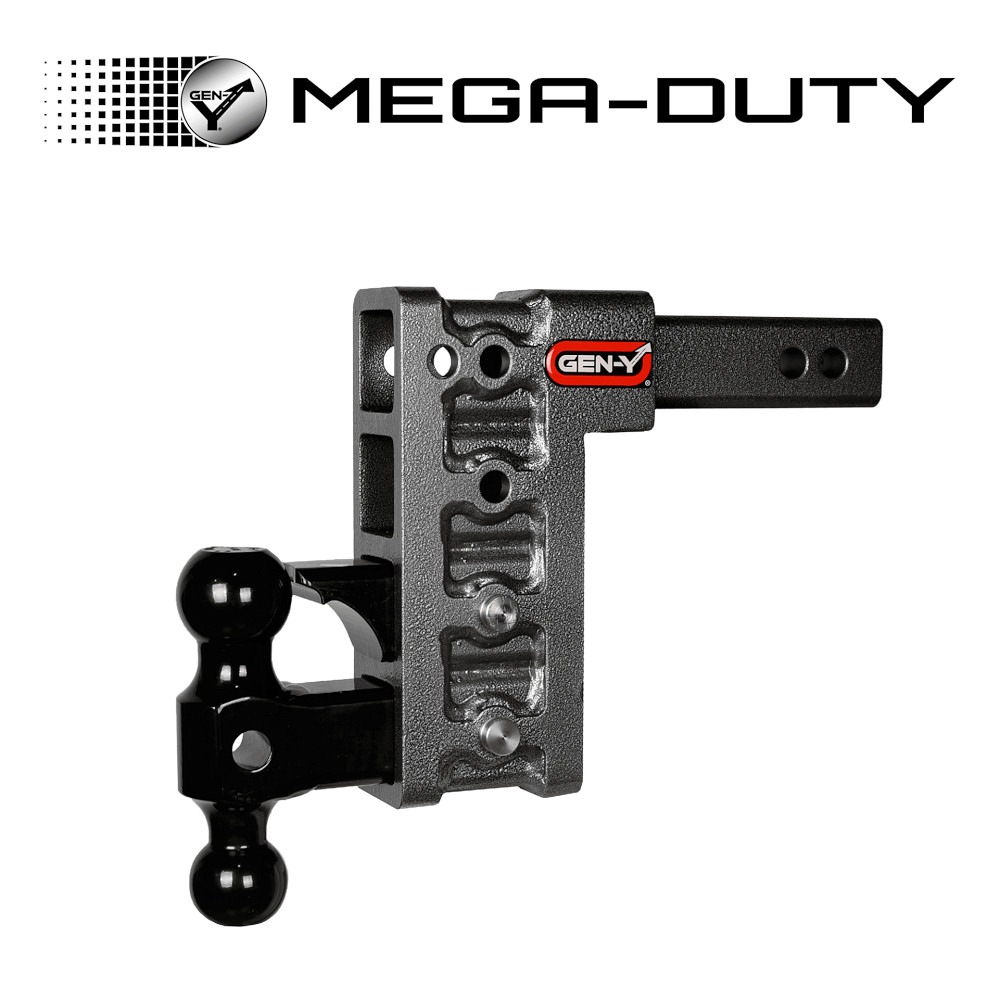 Gen-Y Hitch Mega-Duty Adjustable Drop Hitches